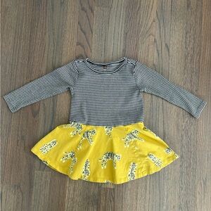 Tea Collection dress, with flounce skirt, size 3